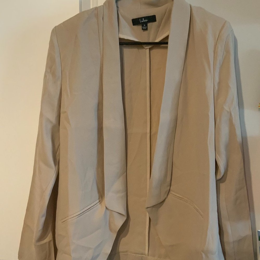 Taupe blazer